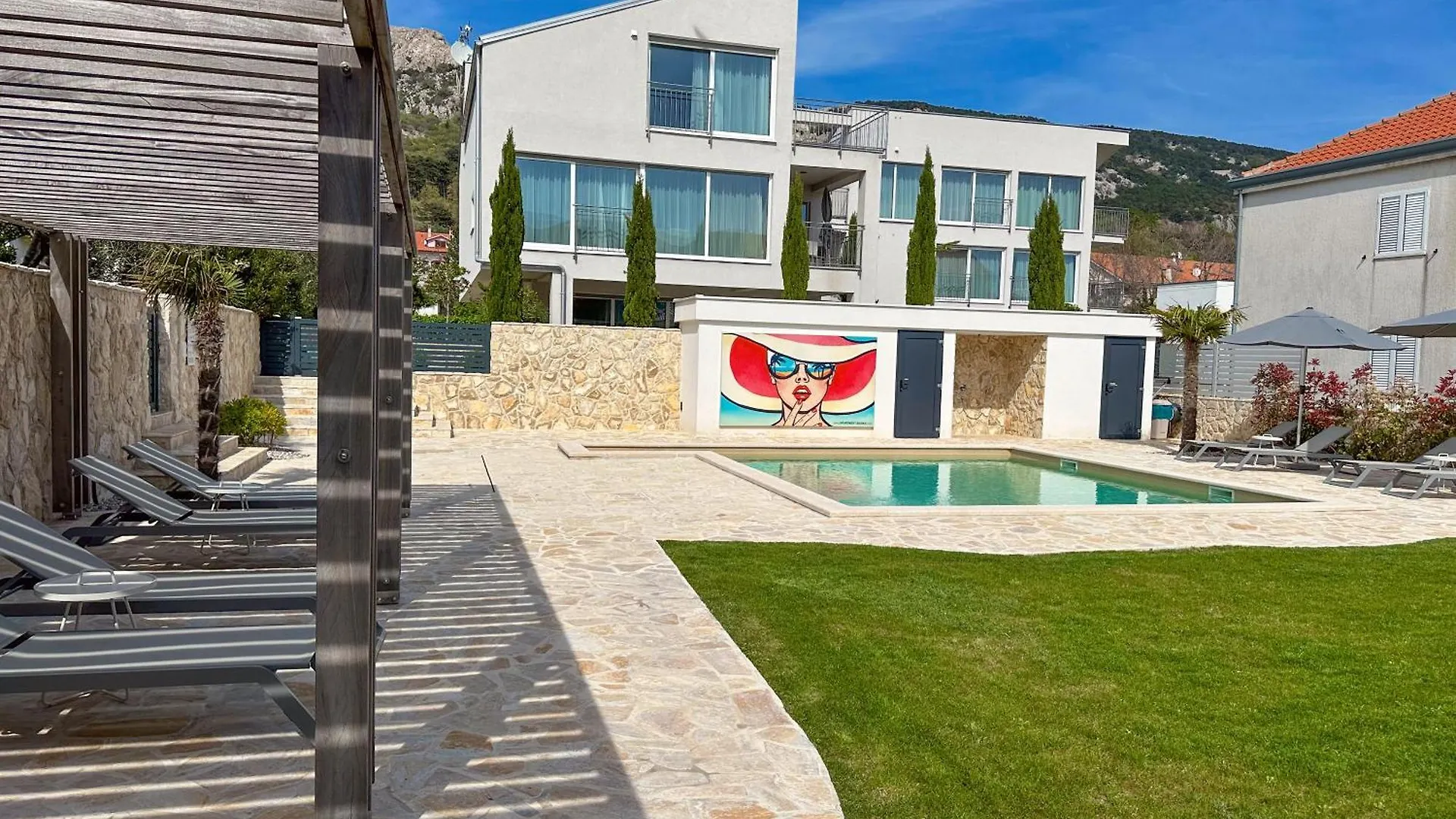 Apartment Baska, Exklusive Apartments Mit Poolarea In Baska, Krk - Kroatien