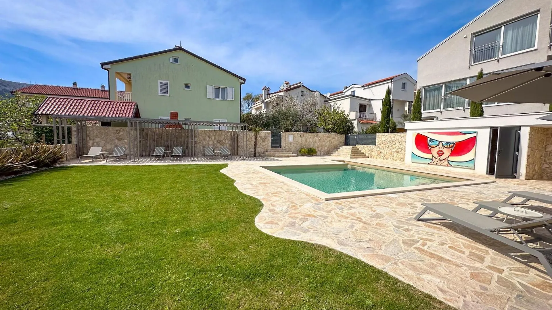Apartment Baska, Exklusive Apartments Mit Poolarea In Baska, Krk - Kroatien
